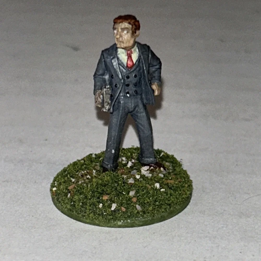 Ral Partha Warhammer Metal Painted‎ Miniature Agent Businessman Undercover Spy
